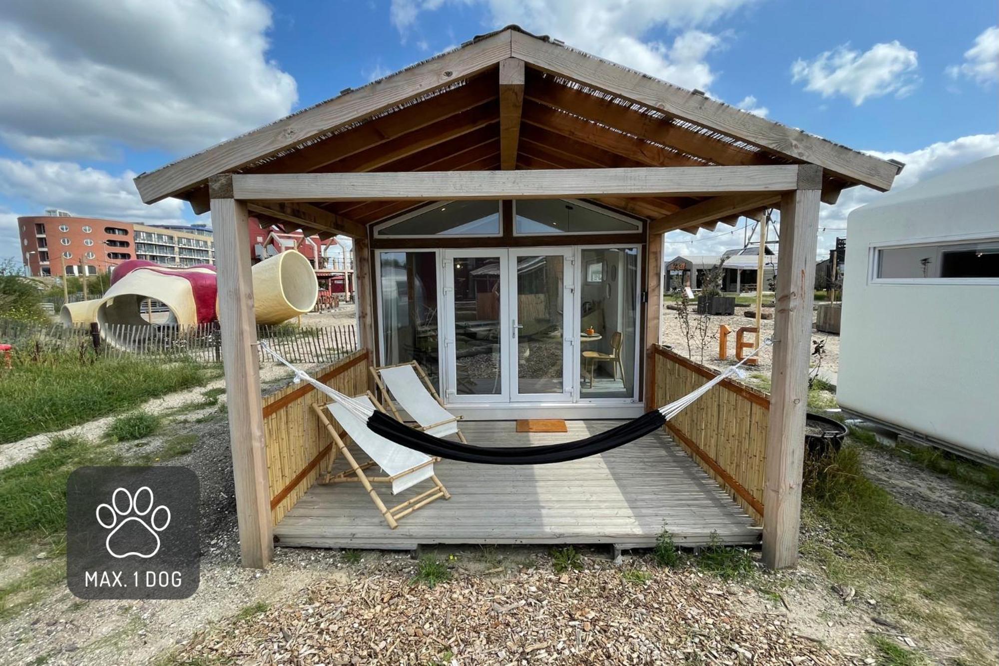 Basecamp Tiny House Eco-Resort Ijmuiden IJmuiden Bagian luar foto